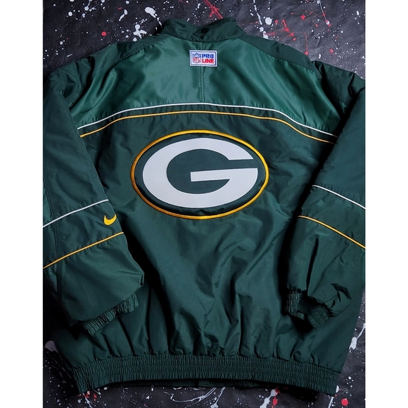 NFL Other - Vintage Green Bay Packers men's Nike Team Sports x NFL Pro Line puffer jacket XL